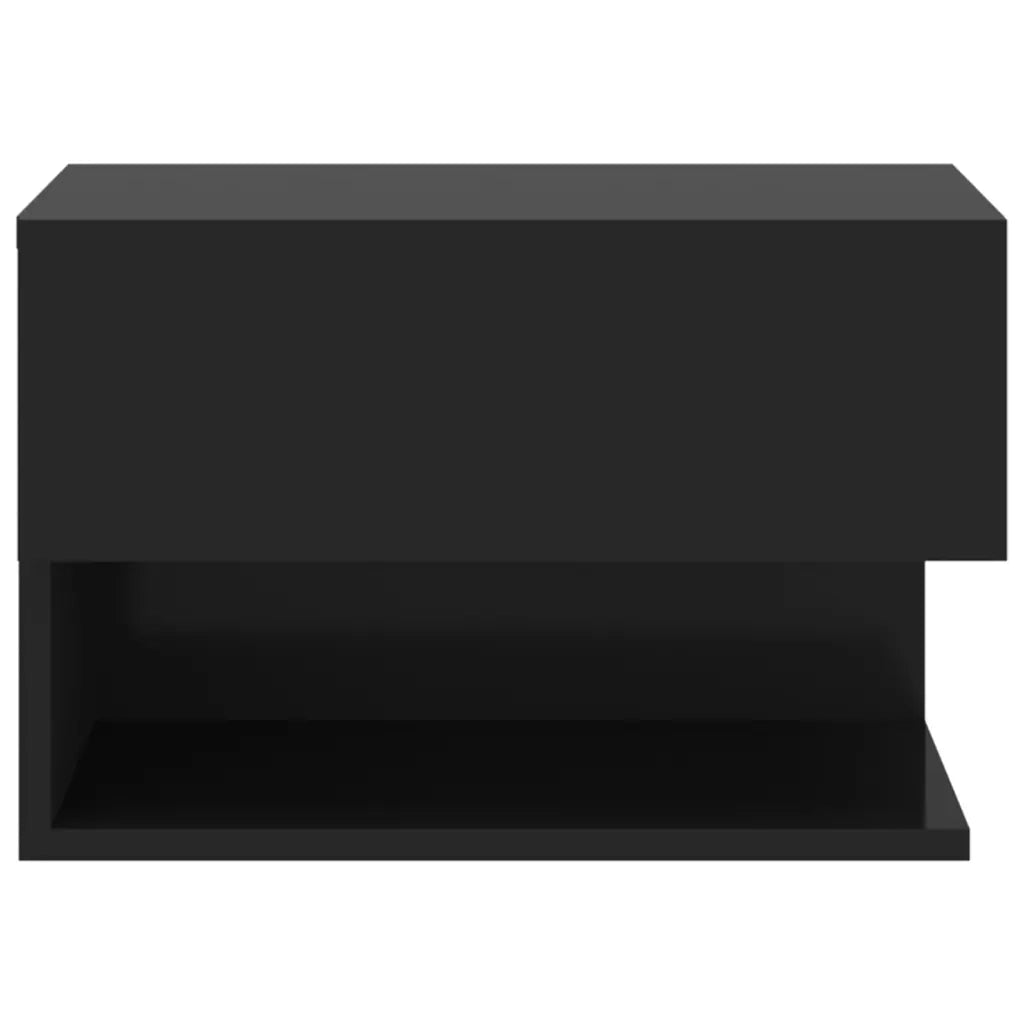 Comodino a Parete Nero cod mxl 31135