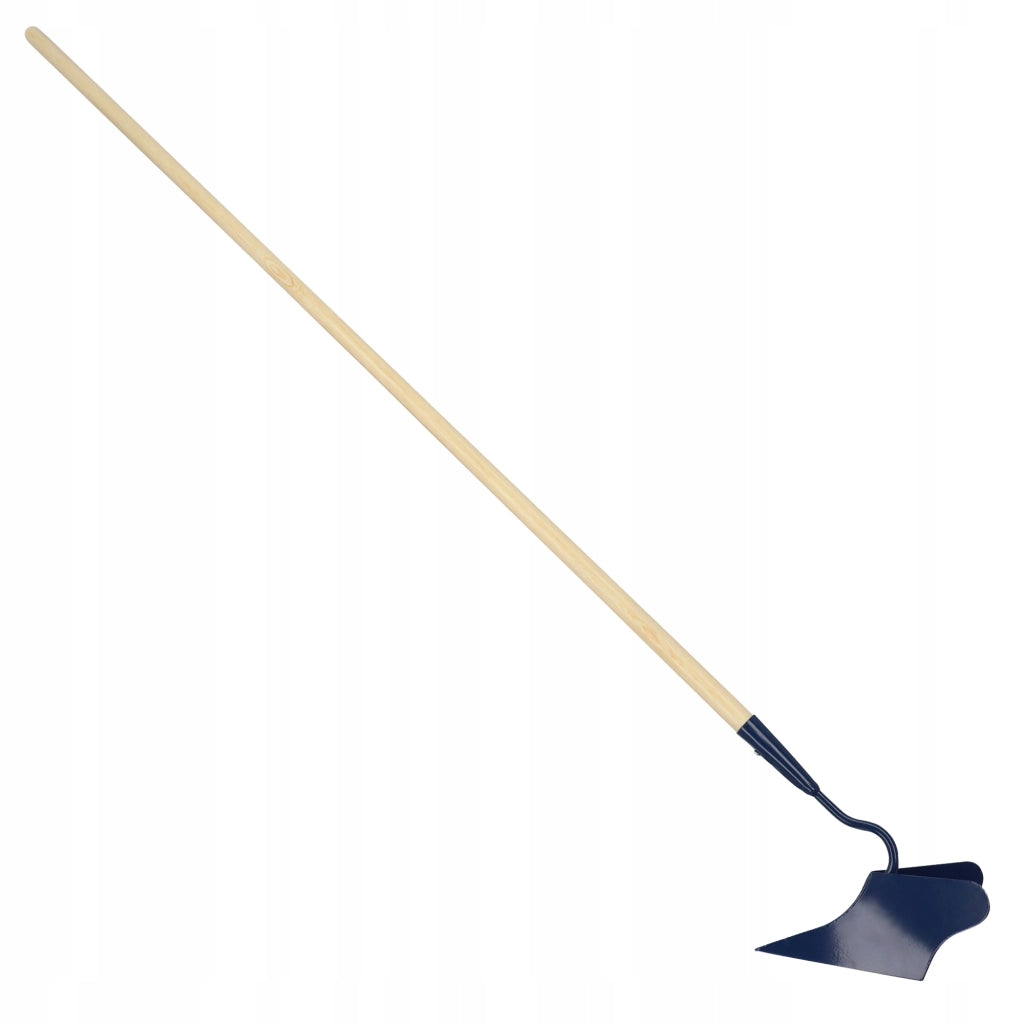 KADAX Ripper per patate manuale, piccolo aratro da giardino con vomere zigrinato da 170 cm
