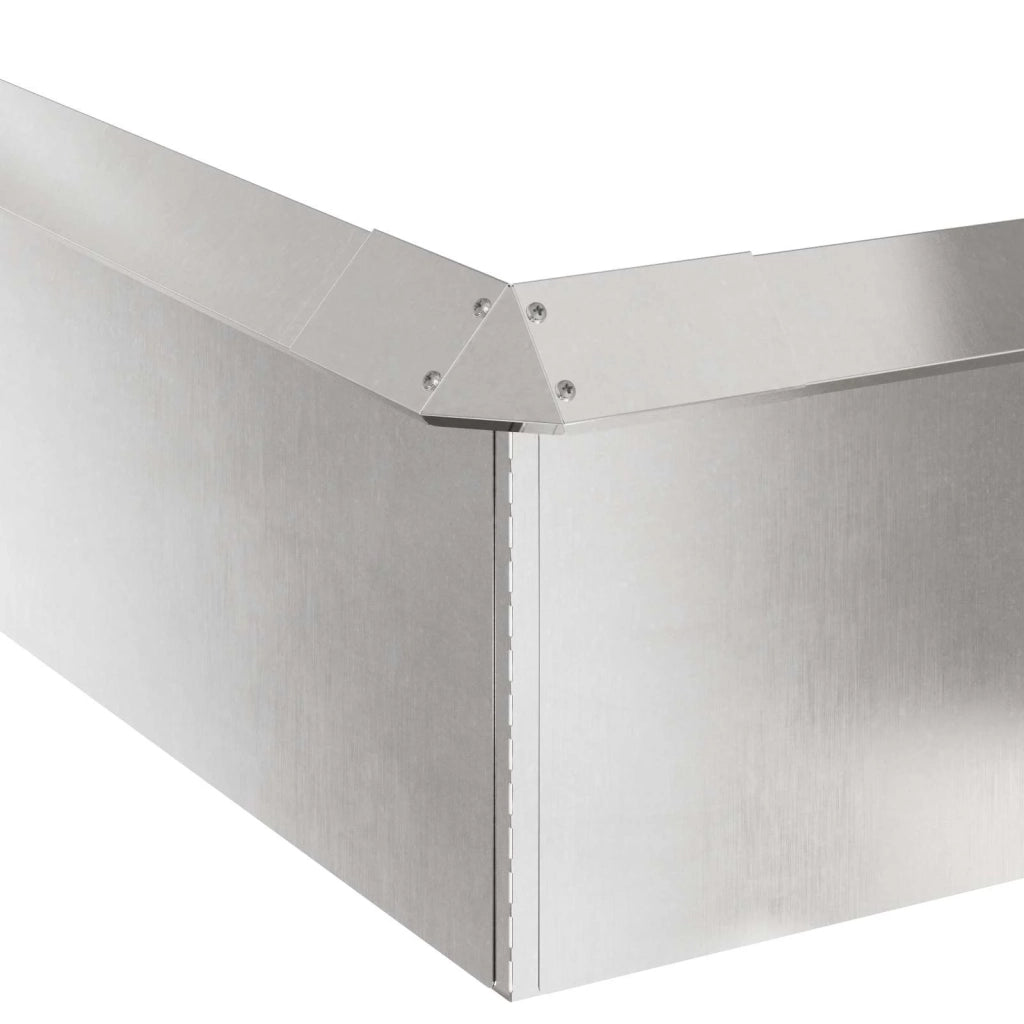 Recinzioni per lumache 12 pz 100 x 3,5 x 25 cm Argento 874882