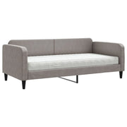 Divano letto | Sof¨¤ letto | Letto singolo con Materasso Tortora 90x200 cm in Tessuto