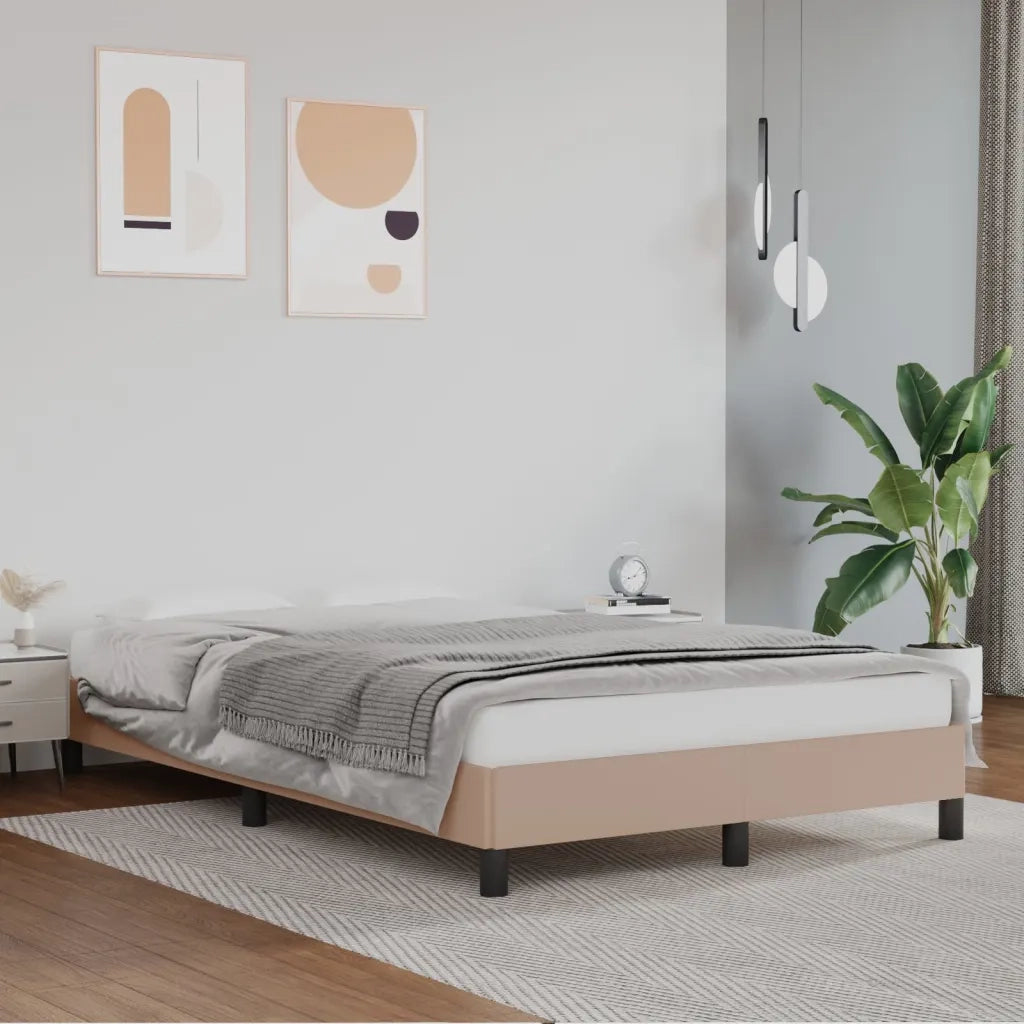 Giroletto-Struttura Letto Cappuccino 120x200 cm in Similpelle 119773