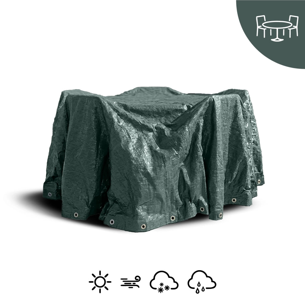 Telo Copertura Impermeabile per Arredo Giardino e Barbecue – Protezione Universale Cover Anti Pioggia UV Polvere per Tavoli, Sedie, Divani, ,lettino prendisole, Ombrelloni e BBQ Modello 12