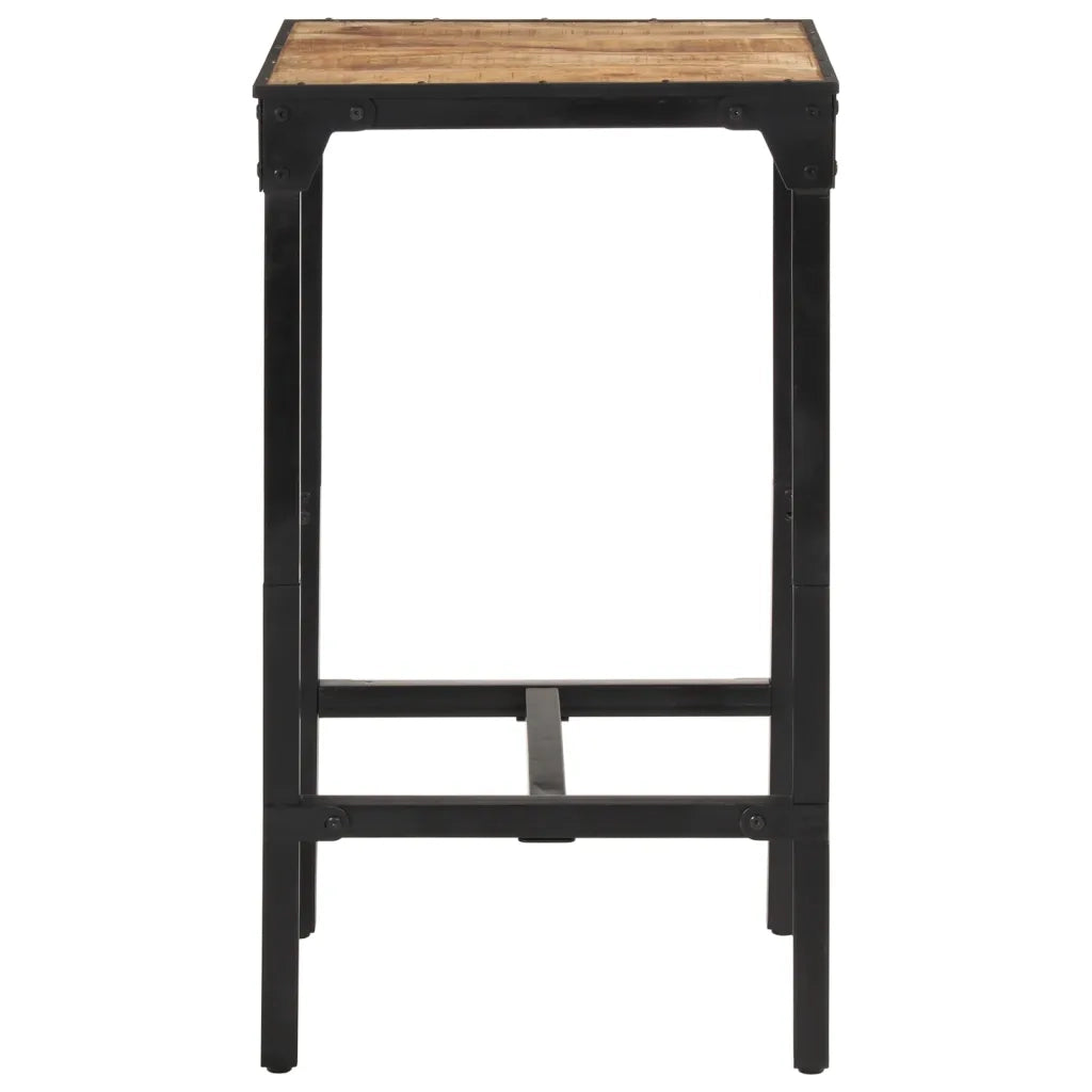 Set Bar 3 pz Legno Massello Mango Grezzo e Metallo CFW3446525