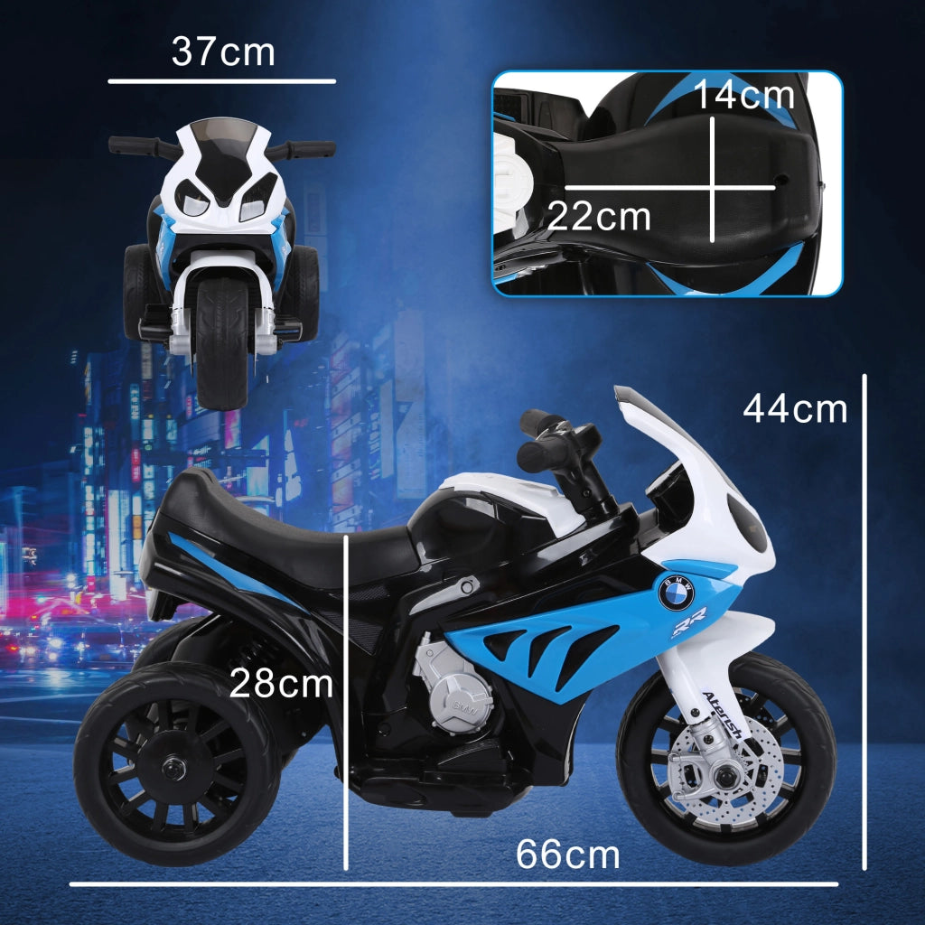 Moto Elettrica per Bambini ¨C zephmum ¨C 66x37x44 cm Blu