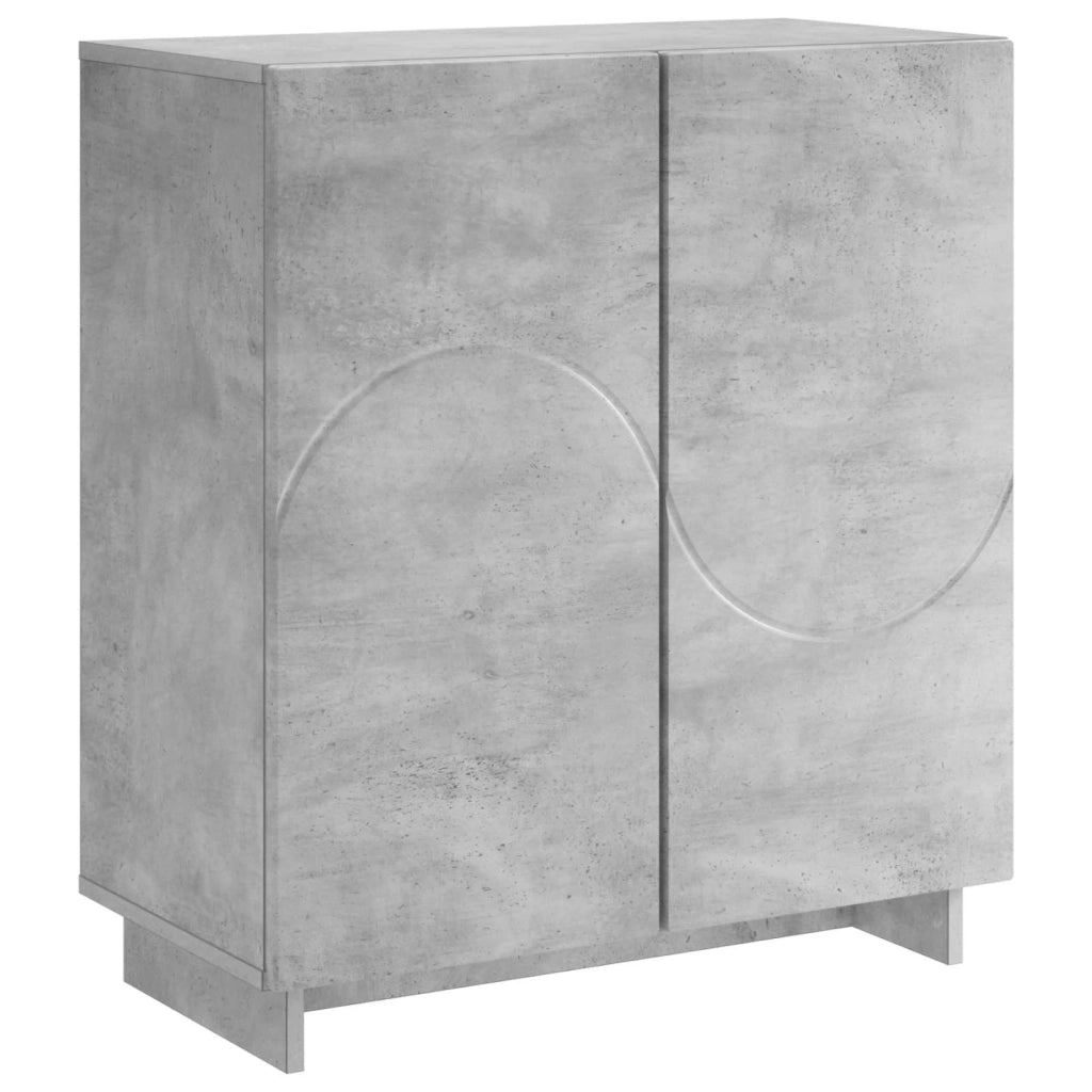 Credenza Grigio Cemento 67 x 34,5 x 75 cm Legno ingegnerizzato 8011534