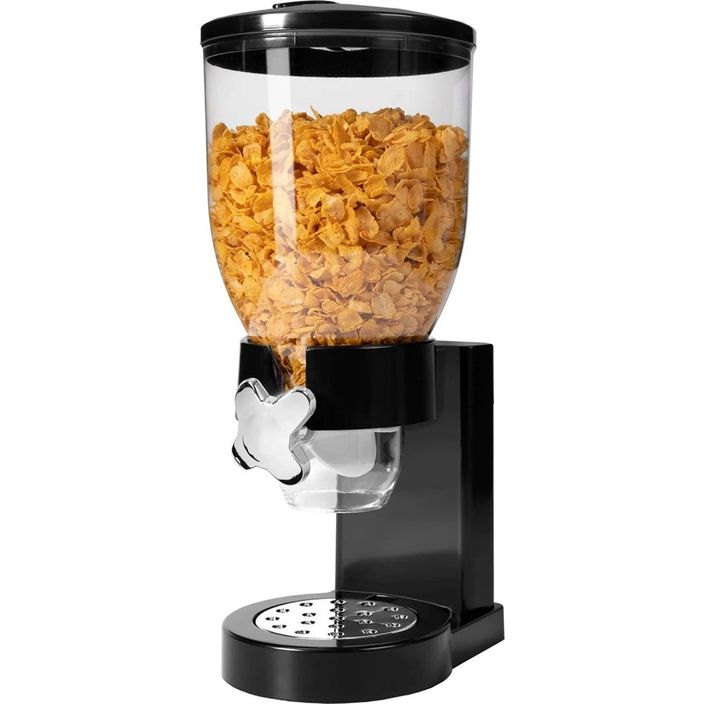 Trade Shop - Dispenser Porta Cereali 2lt Contenitore Per Conservare Erogare Alimenti Manopola Dosatrice -