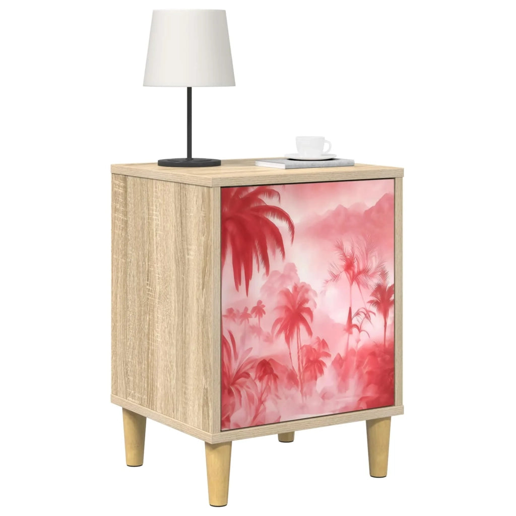 Armadio da Notte AACHEN 2 pz Rovere Sonoma 36 x 33 x 50 cm 8007224