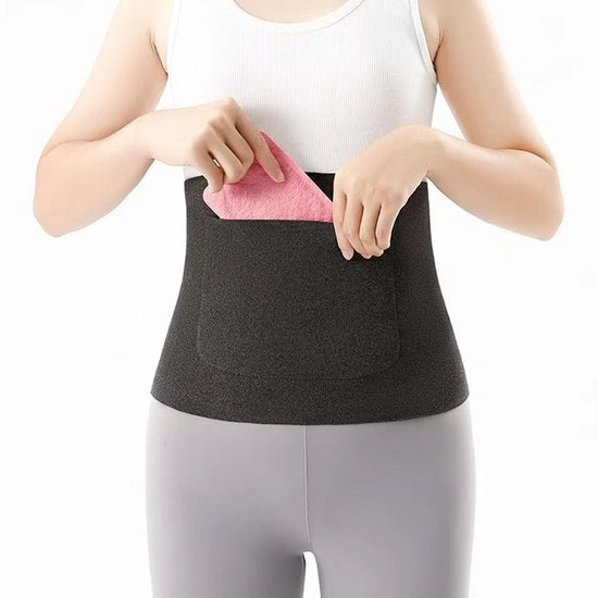 Cintura Termica con Elastico - Supporto - Respirante - Leggero - Flessibile - Cintura Lumbare