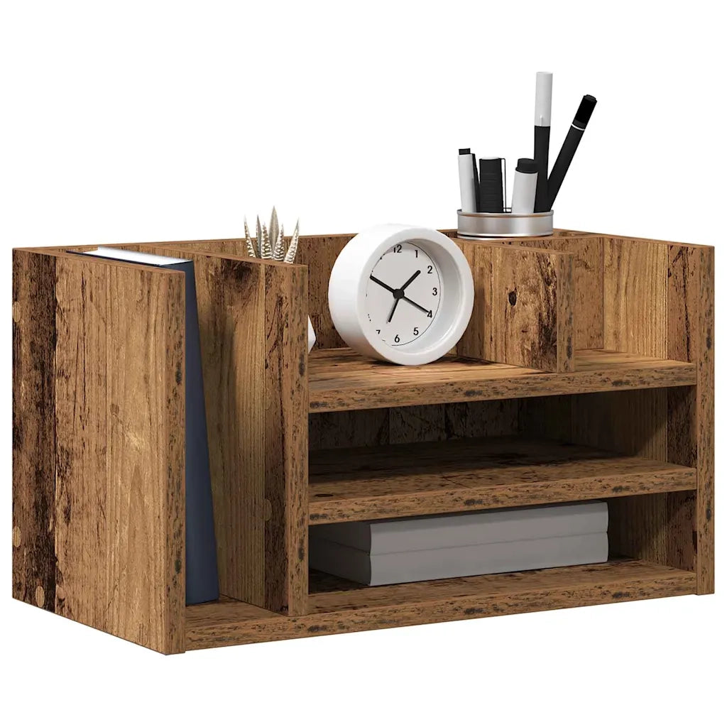 Organizzatore da scrivania Legno vecchio 44,5 x 24 x 25 cm CFW4378601