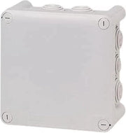 Cassetta di intercettazione quadrata 130 x 130 x 74 mm chiusura con 1-4 rotazione grigia - impermeabile
