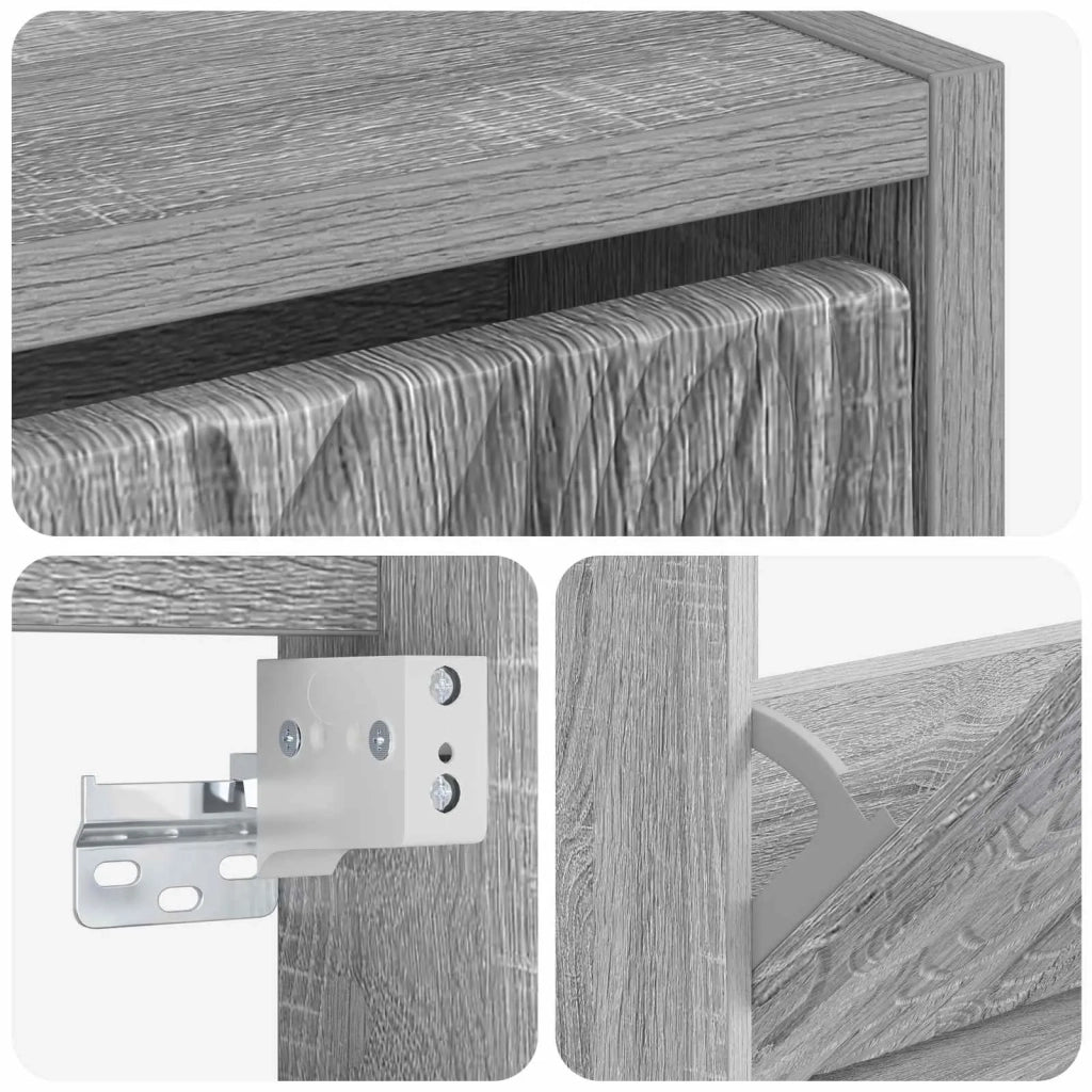 Mobiletto per Scarpe da Muro DELFT 71 x 17 x 43 cm 897071