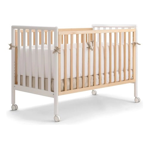Lettino infanzia pali 0127flibn flippy evolutivo trasformabile bianco