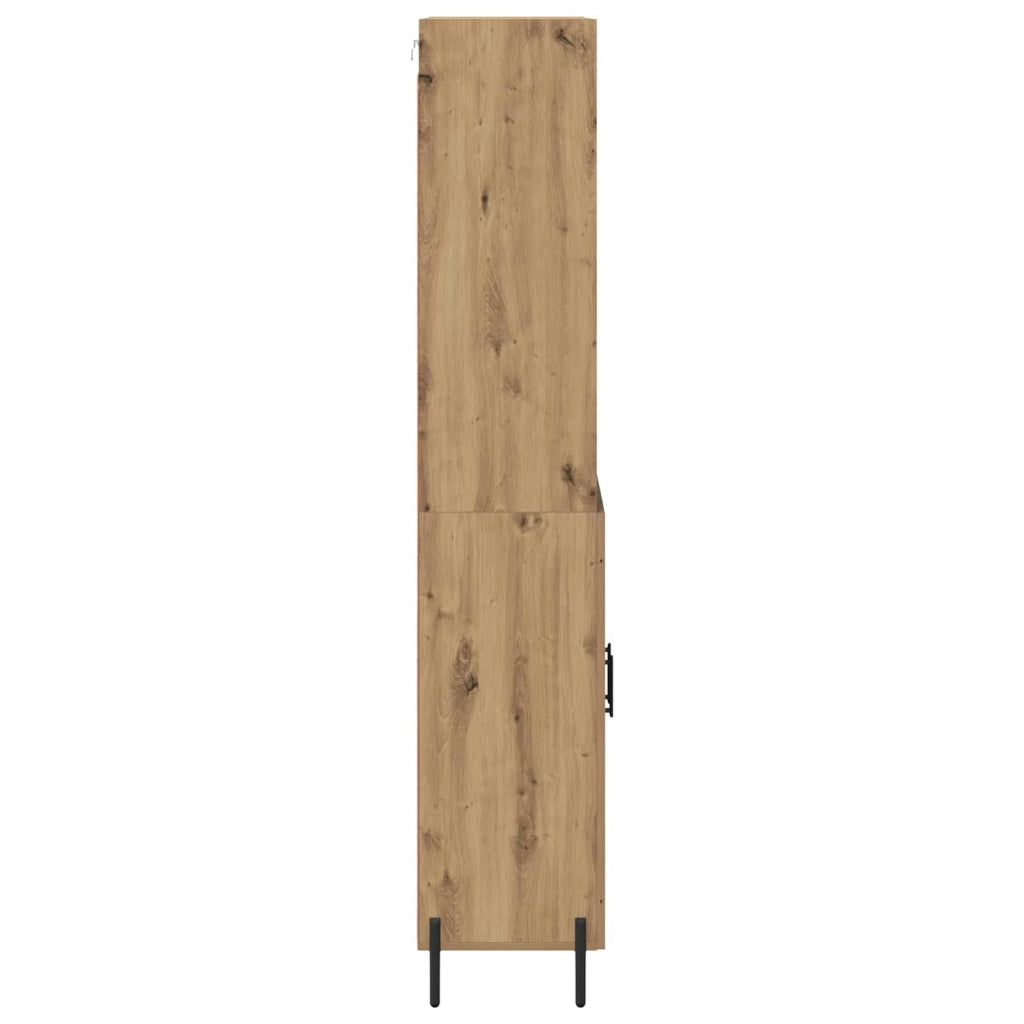 Credenza Rovere artigianale 69,5 x 32,5 x 180 cm