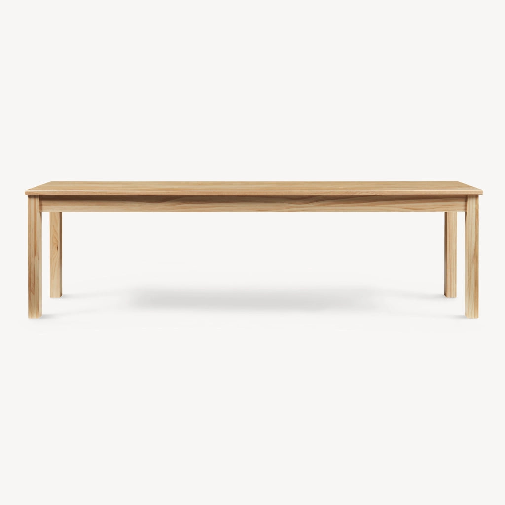 Panca da Tavolo Pranzo Trerunulu in Legno di Pino 140 x 35 x 45 cm - Naturale [en.casa]