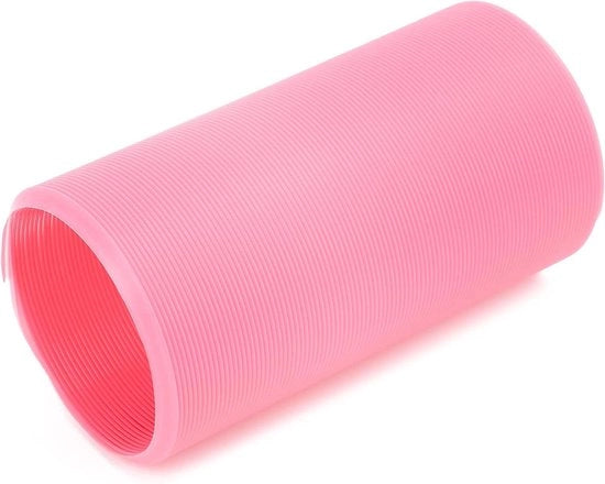 Tunnel di gioco per piccoli animali - Tunnel di gioco retrattile per mink, cavia, marmotta, tegola, chinotto (Rosso)