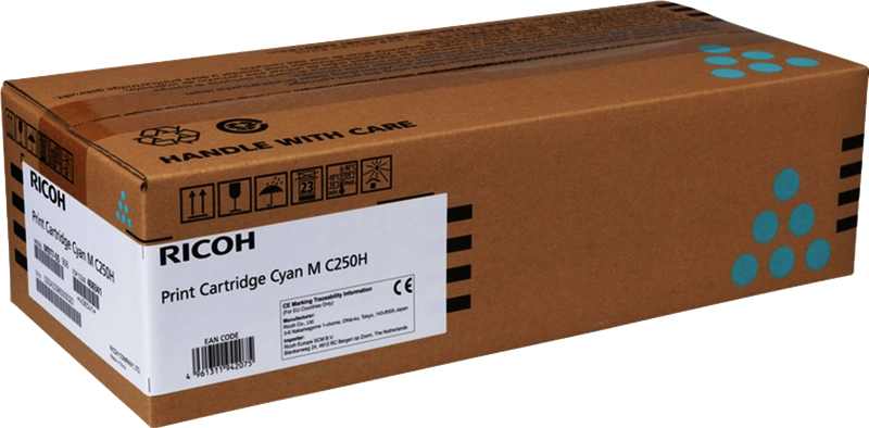 Ricoh 408341 cartuccia toner 1 pz Ciano
