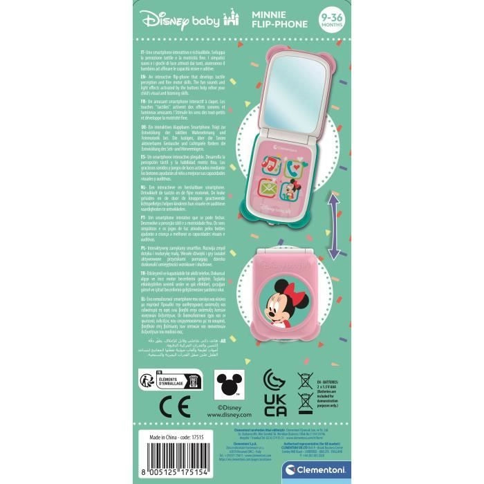 CLEMENTONI - Telefono a conchiglia - Minnie