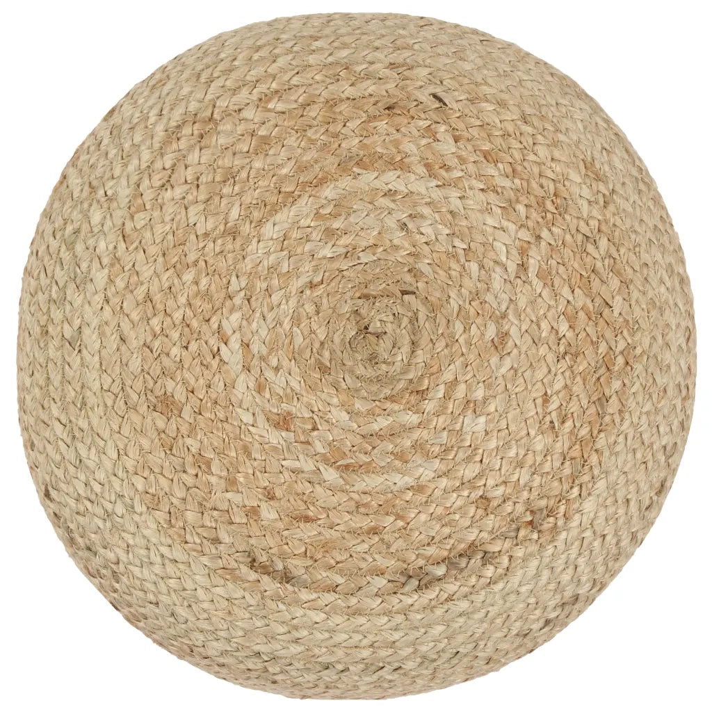 Pouf Lavorato a Mano 45x30 cm in Juta 248071