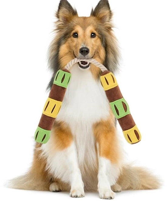 Puzzle per Cani Interattivo - Emittente di Suoni & Dispensatore di Ricompense - Duro e Sicuro