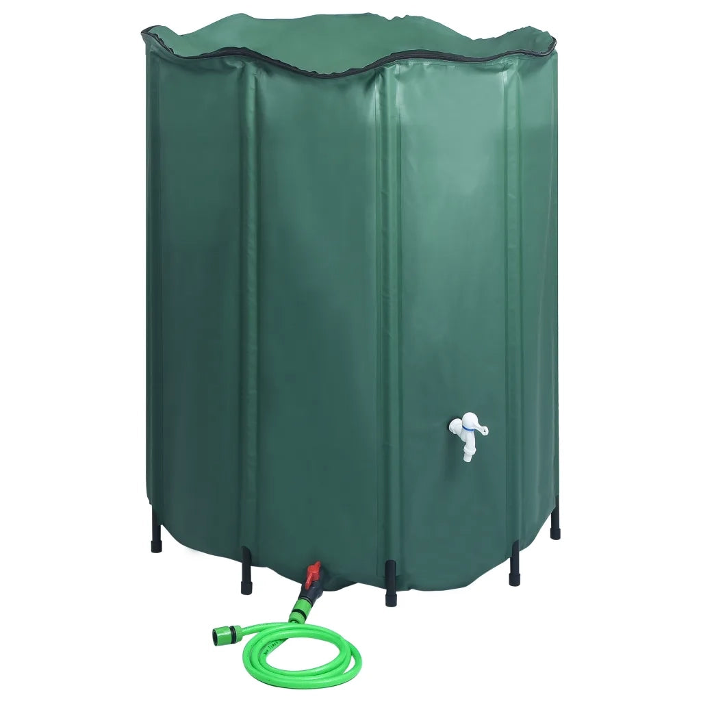 Serbatoio per Acqua Piovana Pieghevole con Rubinetto 1000 L CFW7769184