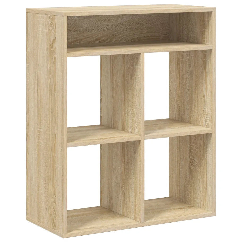 Libreria Rovere Sonoma 66x31x80 cm in Legno Multistrato 860294