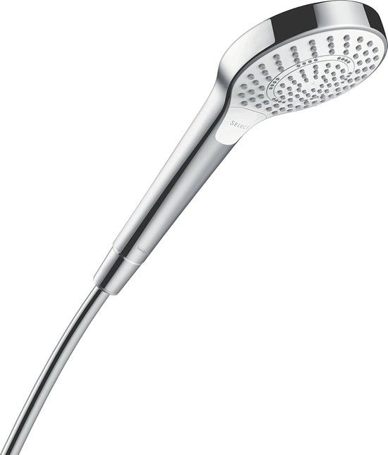 Douchekop MySelect S con 3 tipi di getto - Argento/Inox