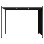Pergola da Giardino con Tetto Retrattile 3x3 m Antracite CFW4570445