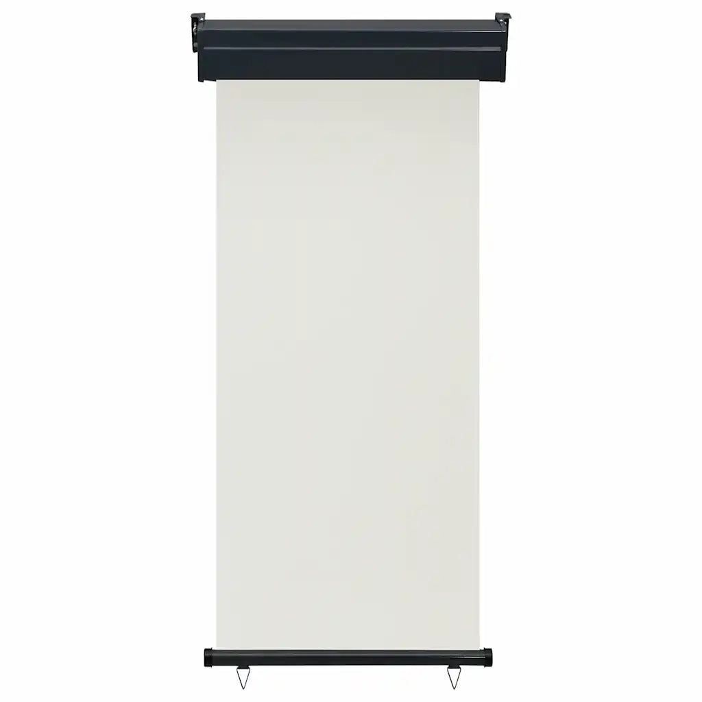 Tendalino Laterale per Balcone-Tenda da Sole Laterale per Patio 85x250 cm Crema