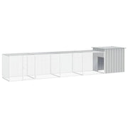 Gabbia per polli 500 x 91 x 100 cm acciaio zincato grigio 02_0041659