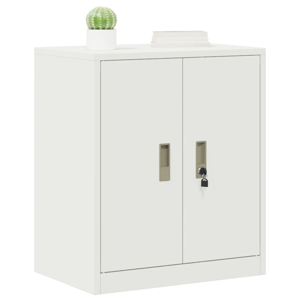 Armadio Bianco 60 x 40 x 70 cm Acciaio 891723