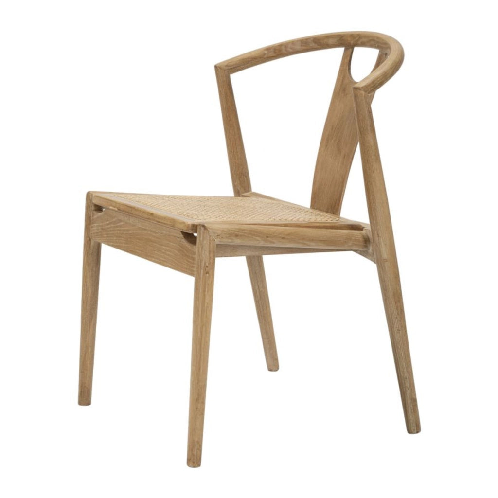 Set di 2 Sedie Natura 7, Marrone, Rattan, 56x53x76 cm