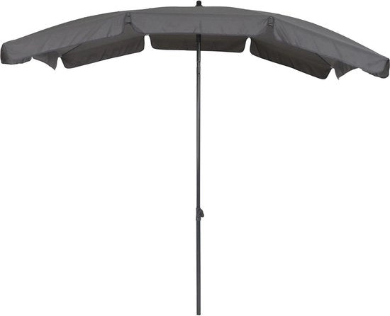Parasole pieghevole rettangolare antracite grigio con protezione UV per balcone, terrazzo e giardino