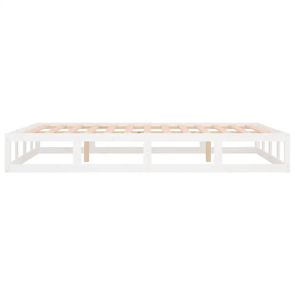 Giroletto Bianco 140x200 cm in Legno Massello cod mxl 59186