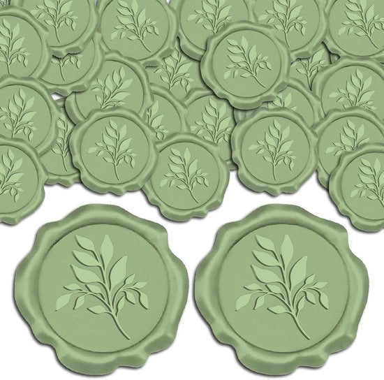 Etichette di sigillatura in cera - Stickers per decorazione di inviti di matrimonio | Stickers per sigillatura di piantine di invito