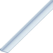 Alfer PROFILO PER BORDI UNGHIETTA ALLUMINIO Argento Satinato mm. 18x5,8x1 mt. 2 5.00 pz