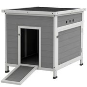 Pollaiolo in Legno con Tetto ¨C zephmum ¨C 63x82x76 cm