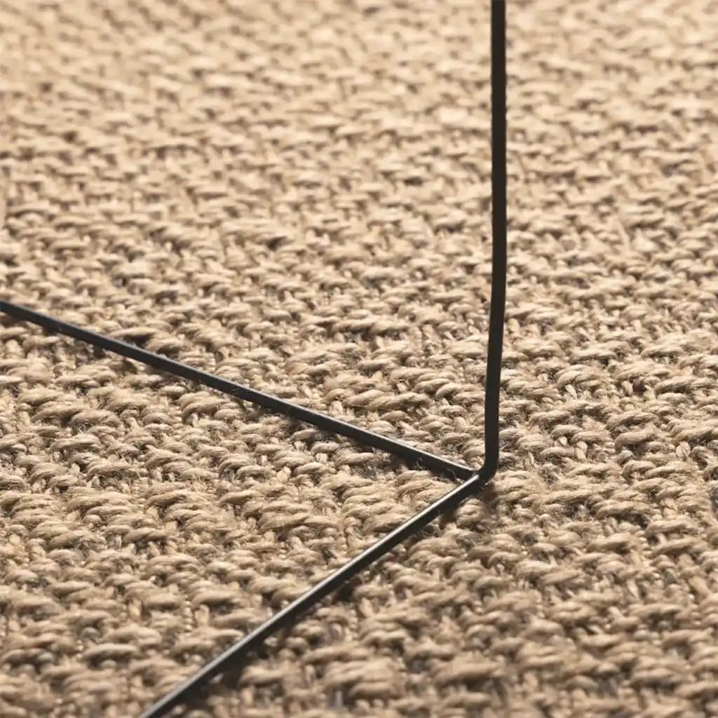 Tappeto ZIZUR 140x200 cm Aspetto Iuta per Interni ed Esterni 364832