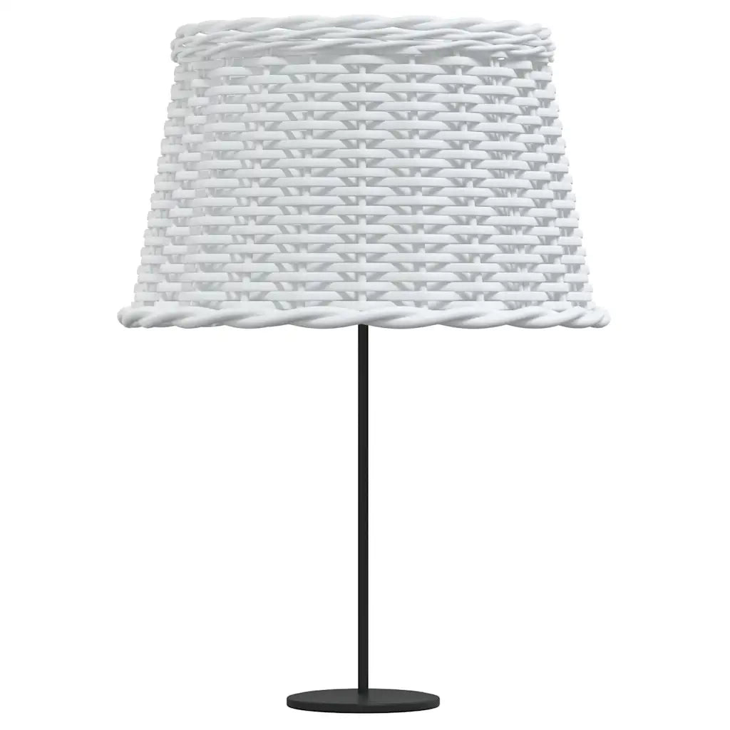 Paralume Bianco Ø45x28 cm in Vimini 364386