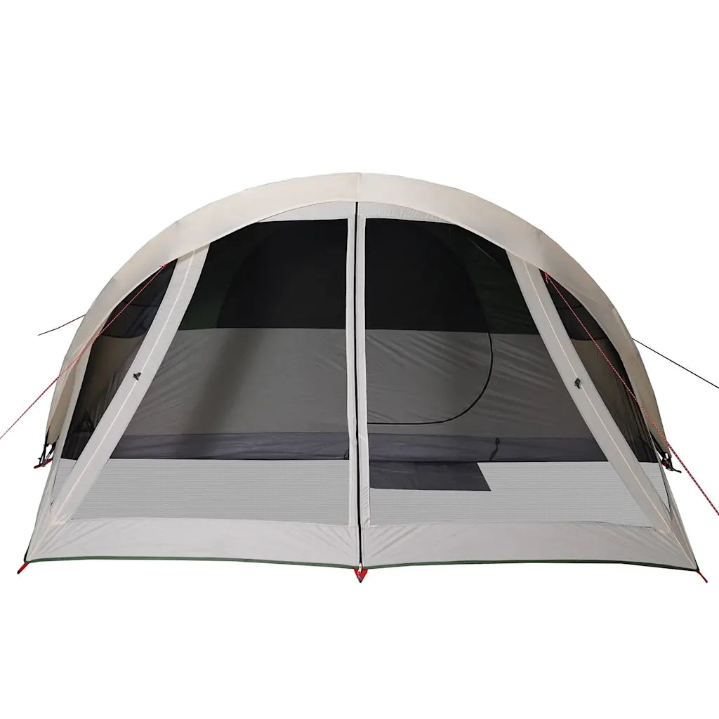 Tenda Familiare Cabina per 6 Persone-Tenda da campeggio Verde Impermeabile 564691