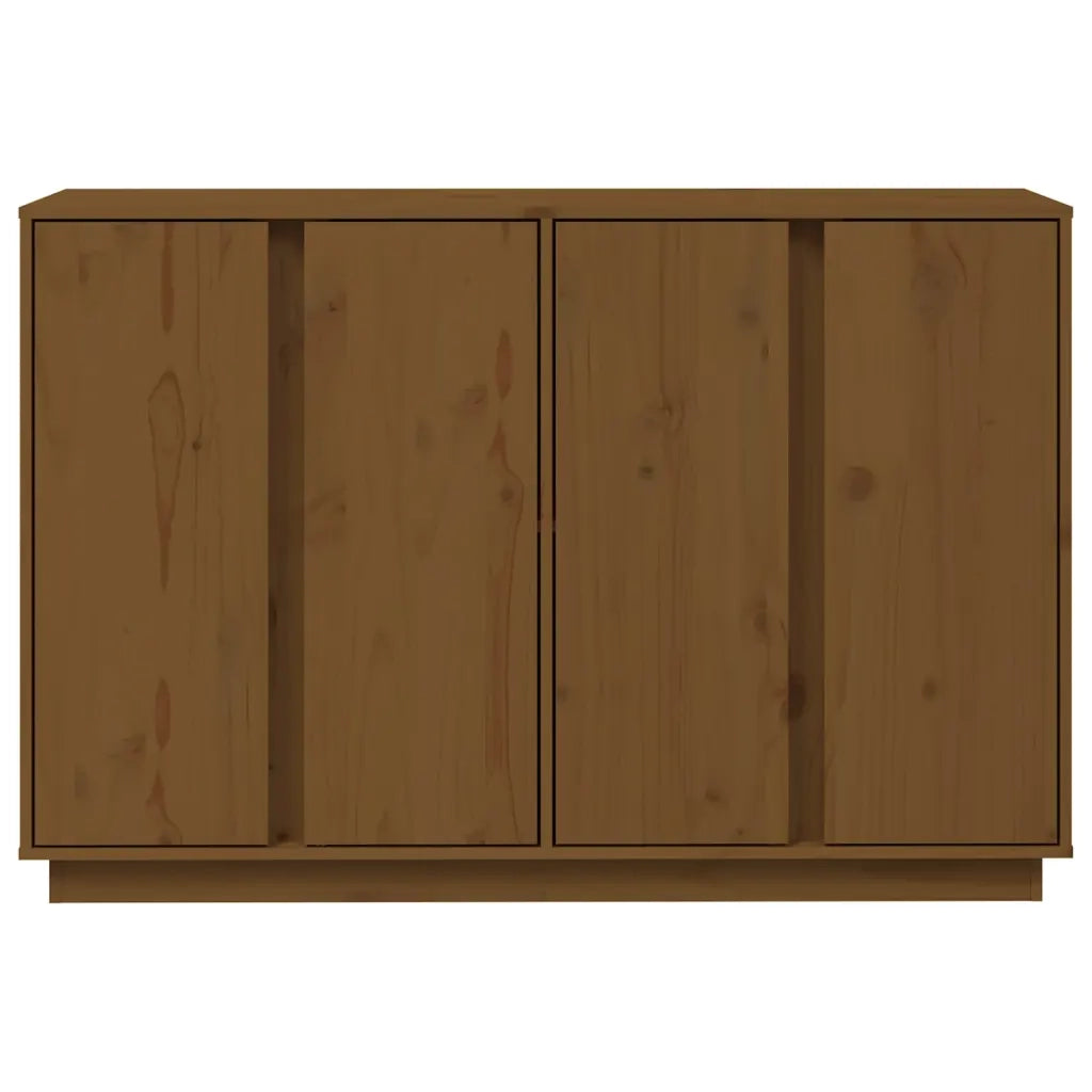 Credenza ambra 120x35x80 cm in Legno Massello di Pino