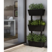 Fioriere da Giardino 6 pz 100 cm Antracite 151823