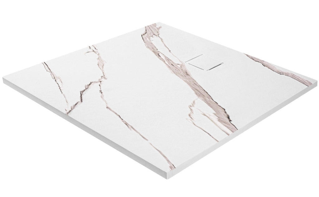 Piatto Doccia Magnum Carrara White 90x90