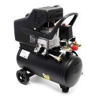 Compressore 24 litri con rotelle motore da 1,1 kW aria compressa da 8 bar