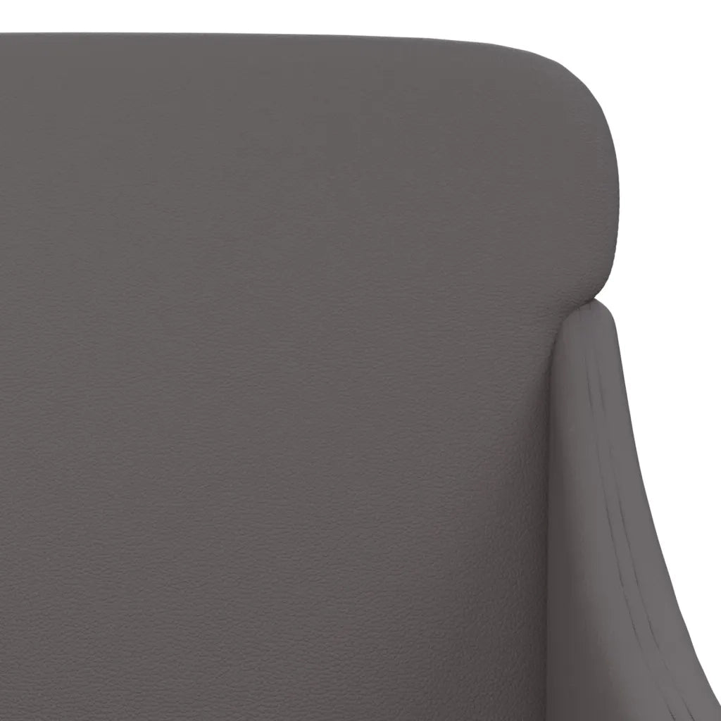 Poltrona Grigia 63x76x80 cm Similpelle 351427