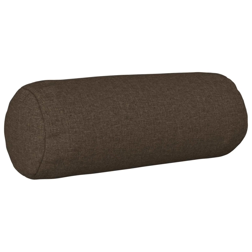 Federa 2 pz HEERLEN Tortora Ø 15 x 40 cm Tessuto 923157