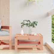 Sedia da giardino-Poggiapiedi da Giardino in Legno Massello di Douglas 336751