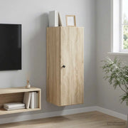 Mobiletto a muro Rovere Sonoma 33 x 34,5 x 90 cm 899097