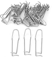 Supporto per piante - 30 pezzi - Clip per piante in acciaio inossidabile - Sostegno per piante - Fermo per piante - Corrosione resistente - Duraturo - Sostegno per piante multifunzione