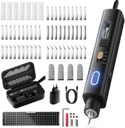 Snipiste Ultrasuono 40KHz - Strumento per Modelli 3D Stampati a Mano - Lame di Ricambio 50 Pezzi - Plastica/Legno/Resina/PVC/Cuoio - Schermo OLED - Funzione di Protezione contro Surroghimento di Temperatura - Strumento per Snidare