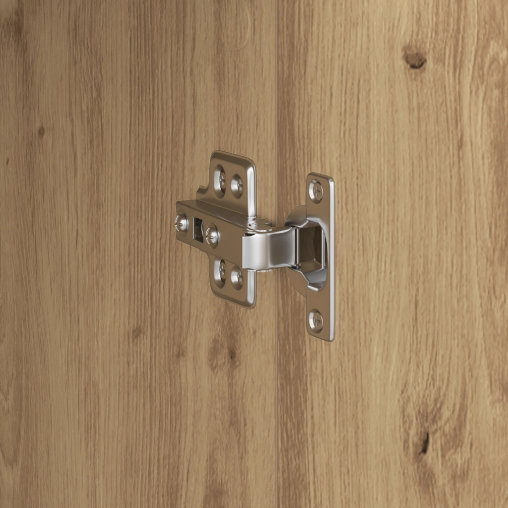 Scrivania con storage Legno di Rovere Ingegnerizzato